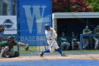 Baseball vs Babson  Wheaton College Baseball vs Babson during Championship game of the NEWMAC Championship hosted by Wheaton. - (Photo by Keith Nordstrom) : Wheaton, baseball, NEWMAC